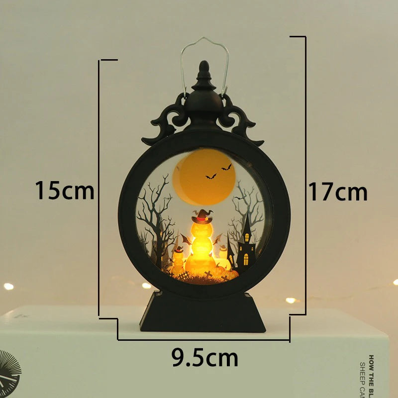 🎃 Halloween LED Pumpkin & Ghost Lantern