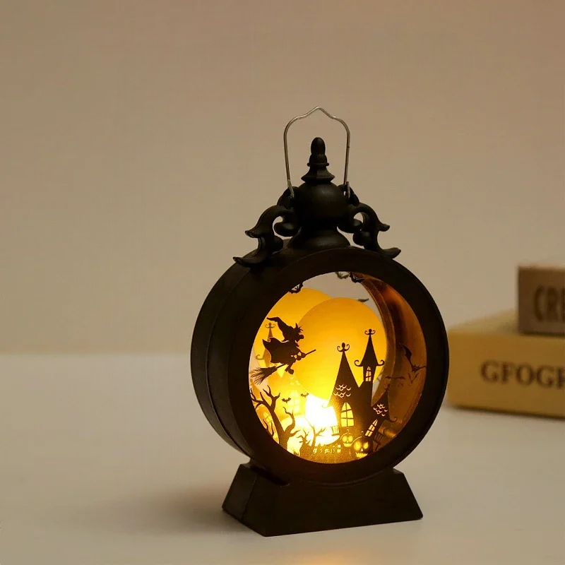 🎃 Halloween LED Pumpkin & Ghost Lantern