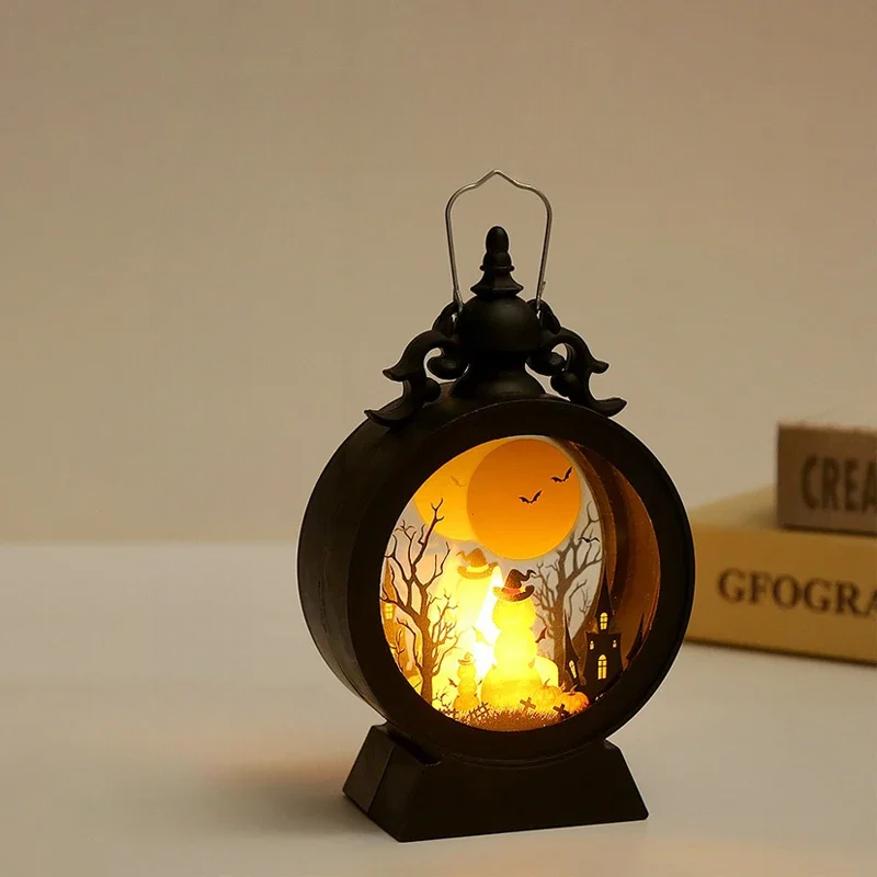 🎃 Halloween LED Pumpkin & Ghost Lantern