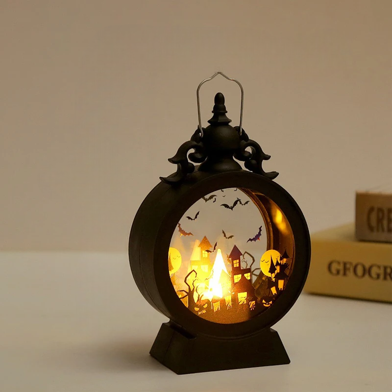 🎃 Halloween LED Pumpkin & Ghost Lantern