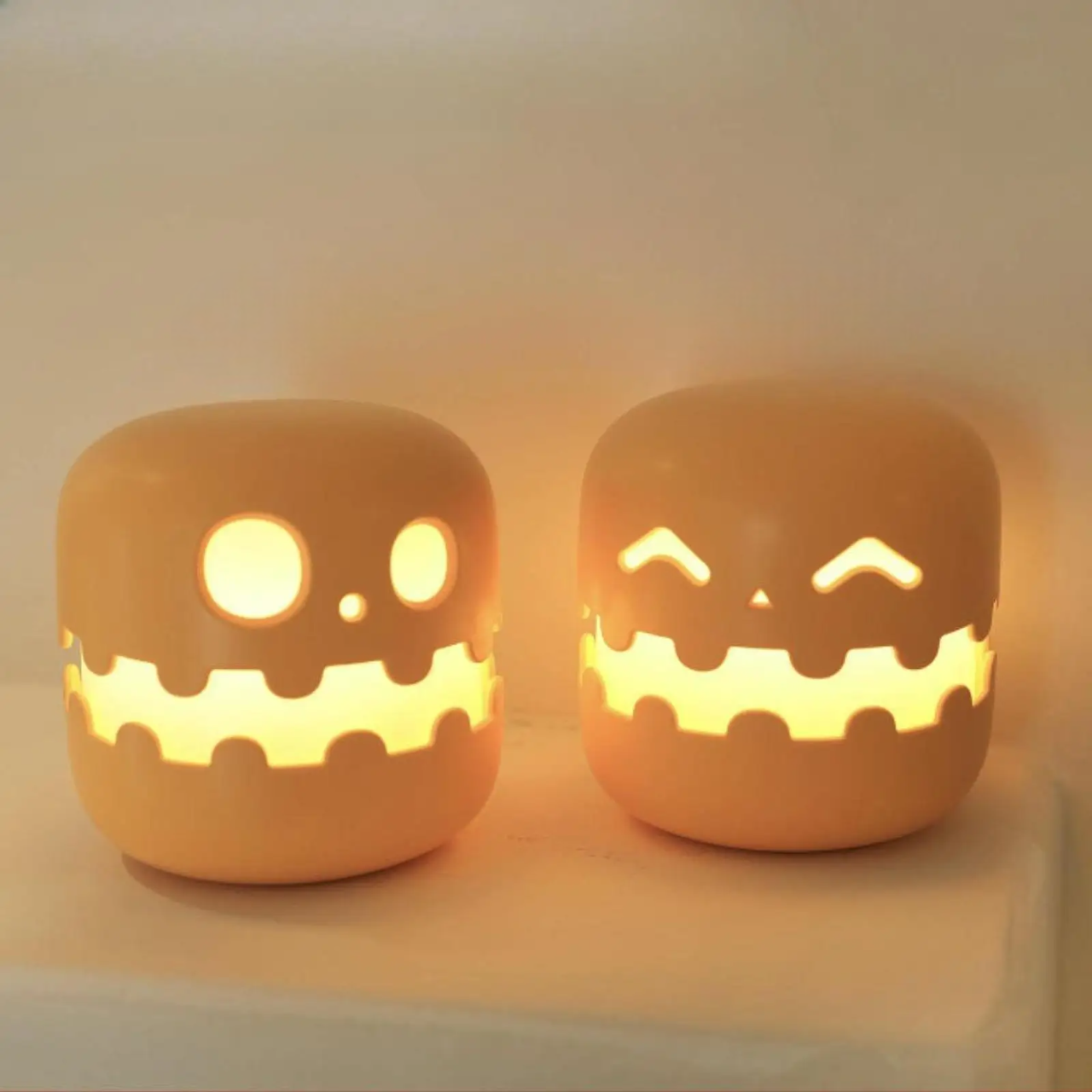 🎃 Pumpkin Night Light – Halloween Fairy Lantern