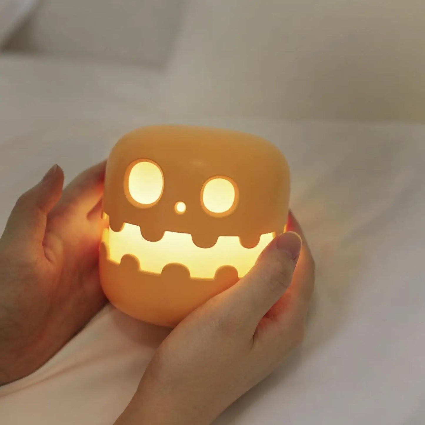 🎃 Pumpkin Night Light – Halloween Fairy Lantern