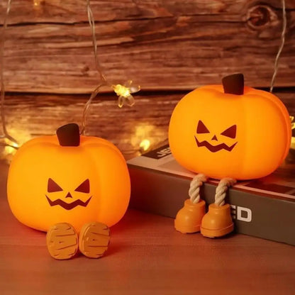 Spook up your space with our Halloween Pumpkin Night Light! 🎃✨