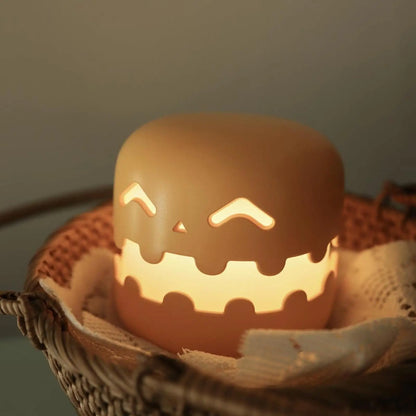 🎃 Pumpkin Night Light – Halloween Fairy Lantern